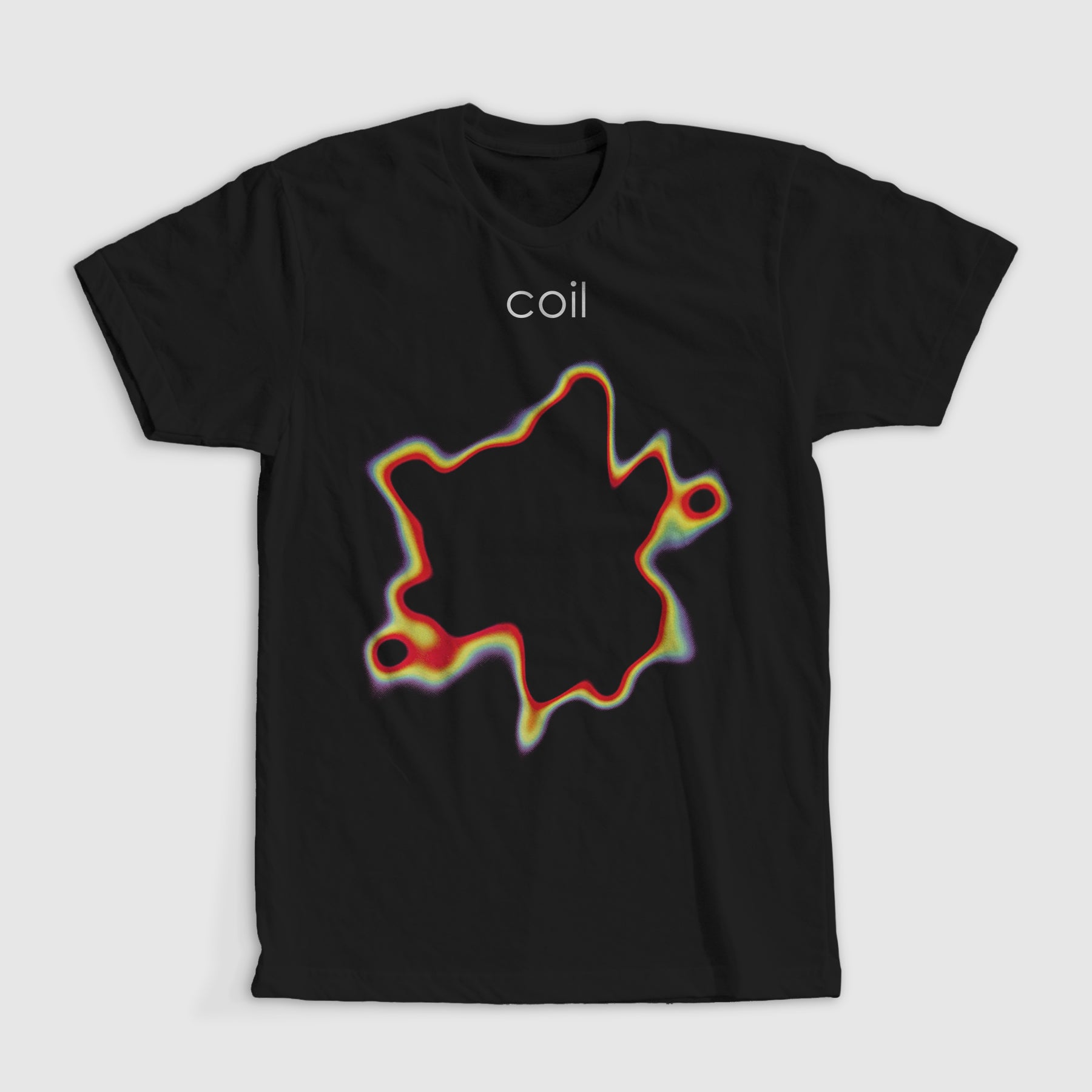 dais-records-coil-fractal-eclipse-t-shirt-noir-coton image 1