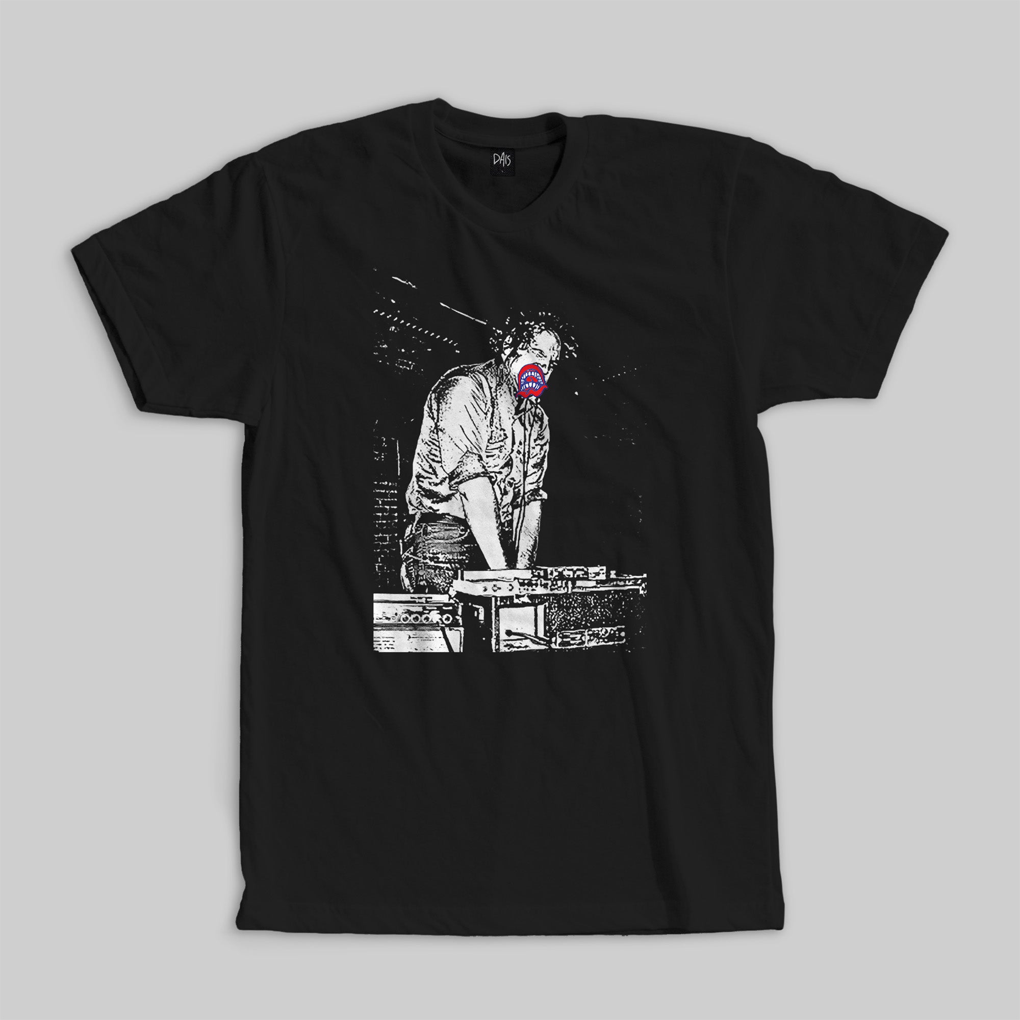 aaron-dilloway-live-t-shirt-noir-photo-coton-taille-xl image 1