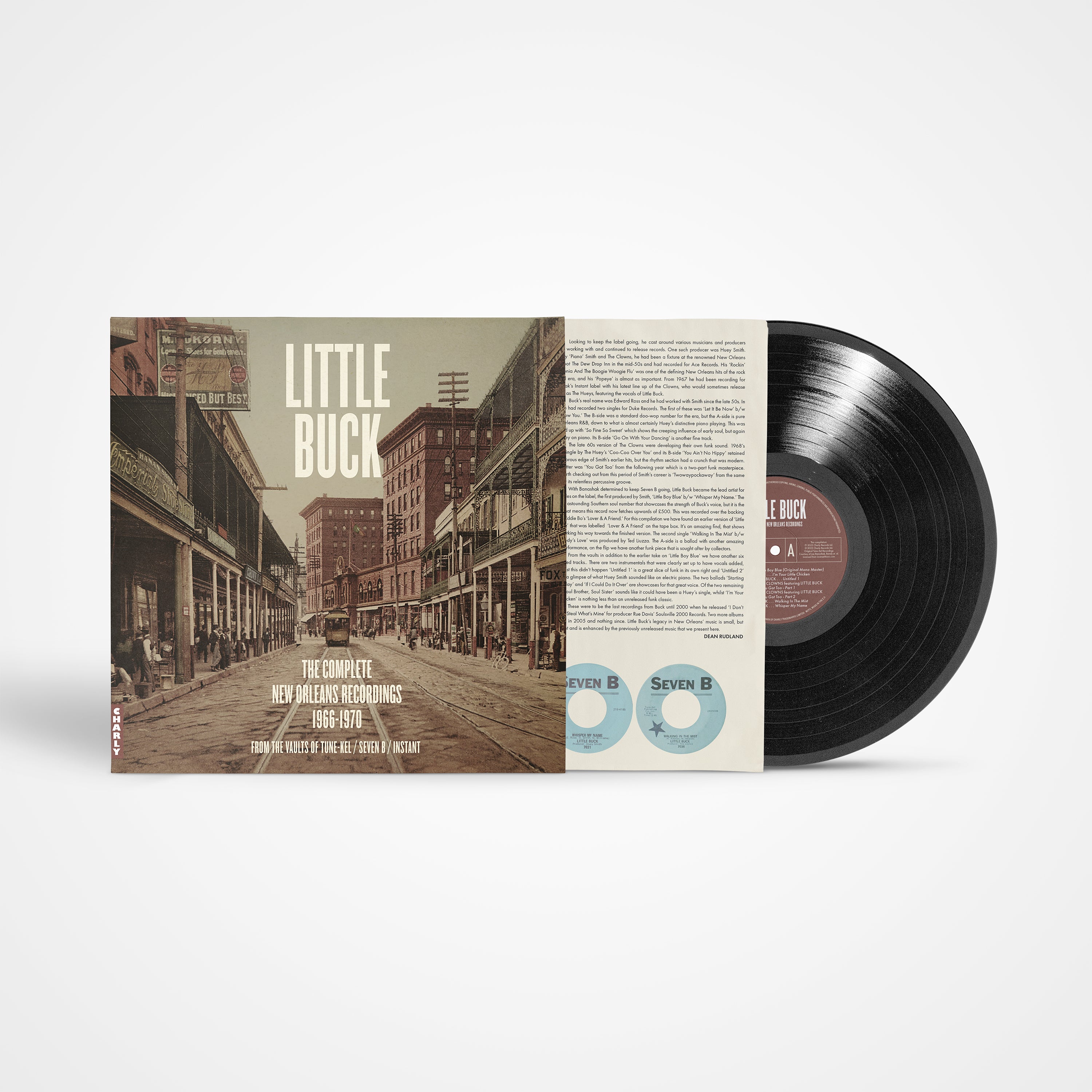 charly-records-little-buck-complete-new-orleans-vinyle-lp-noir-funk image 2