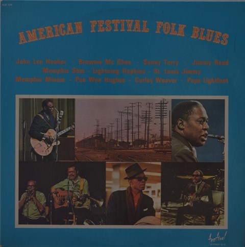 festival-american-folk-blues-double-vinyle-2xlp-compilation-france image 1