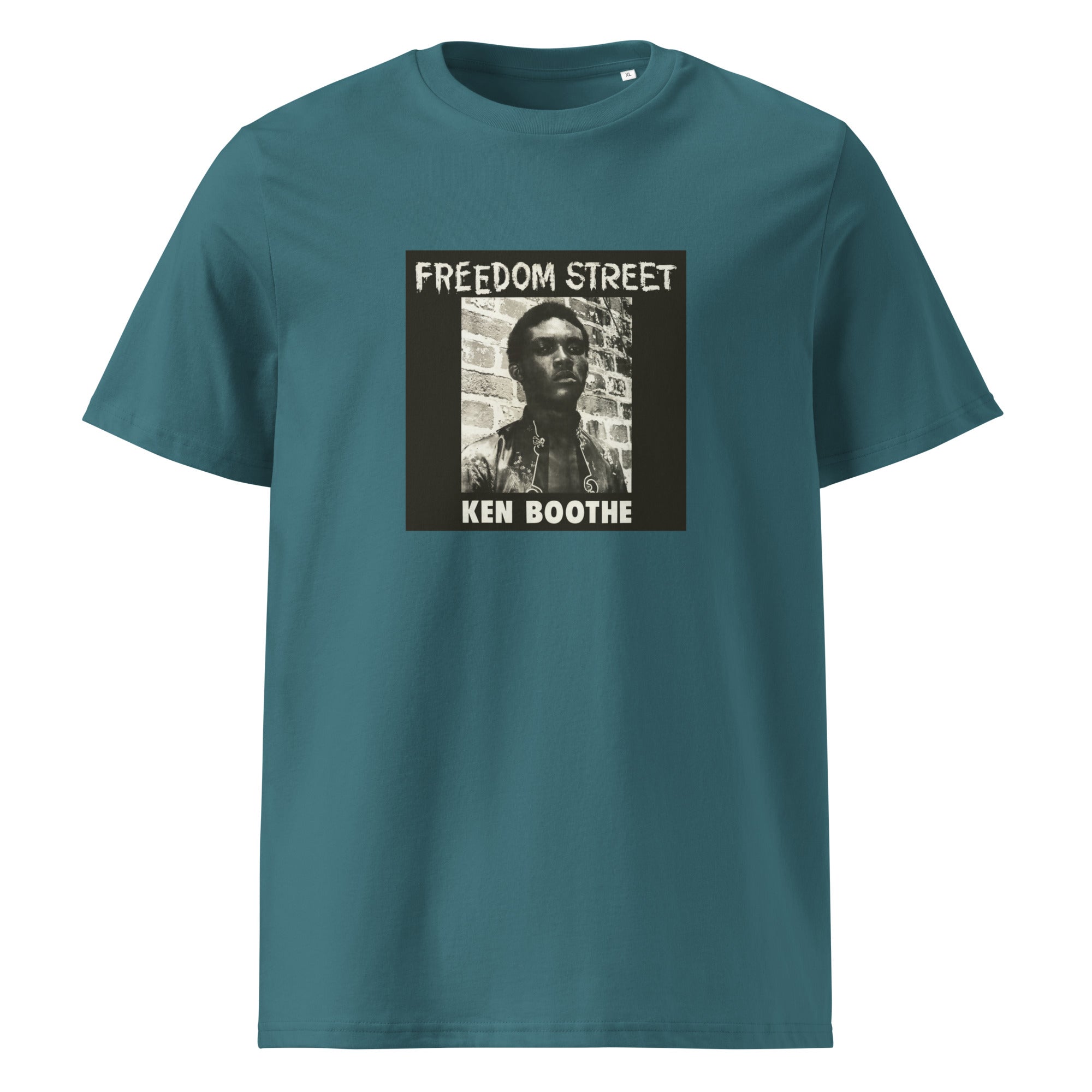 freedom-street-t-shirt-coton-bio-blanc-l image 5