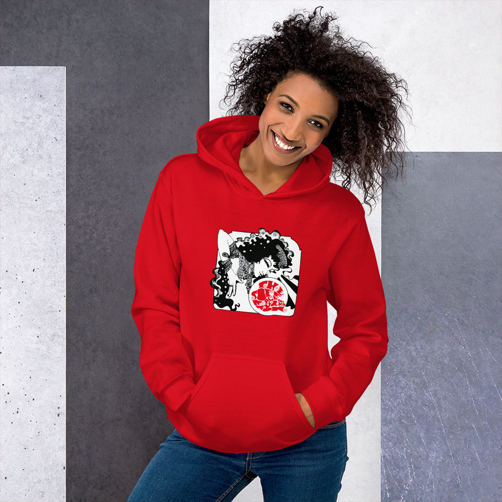 charly-records-soft-machine-sweat-capuche-noir-coton image 3