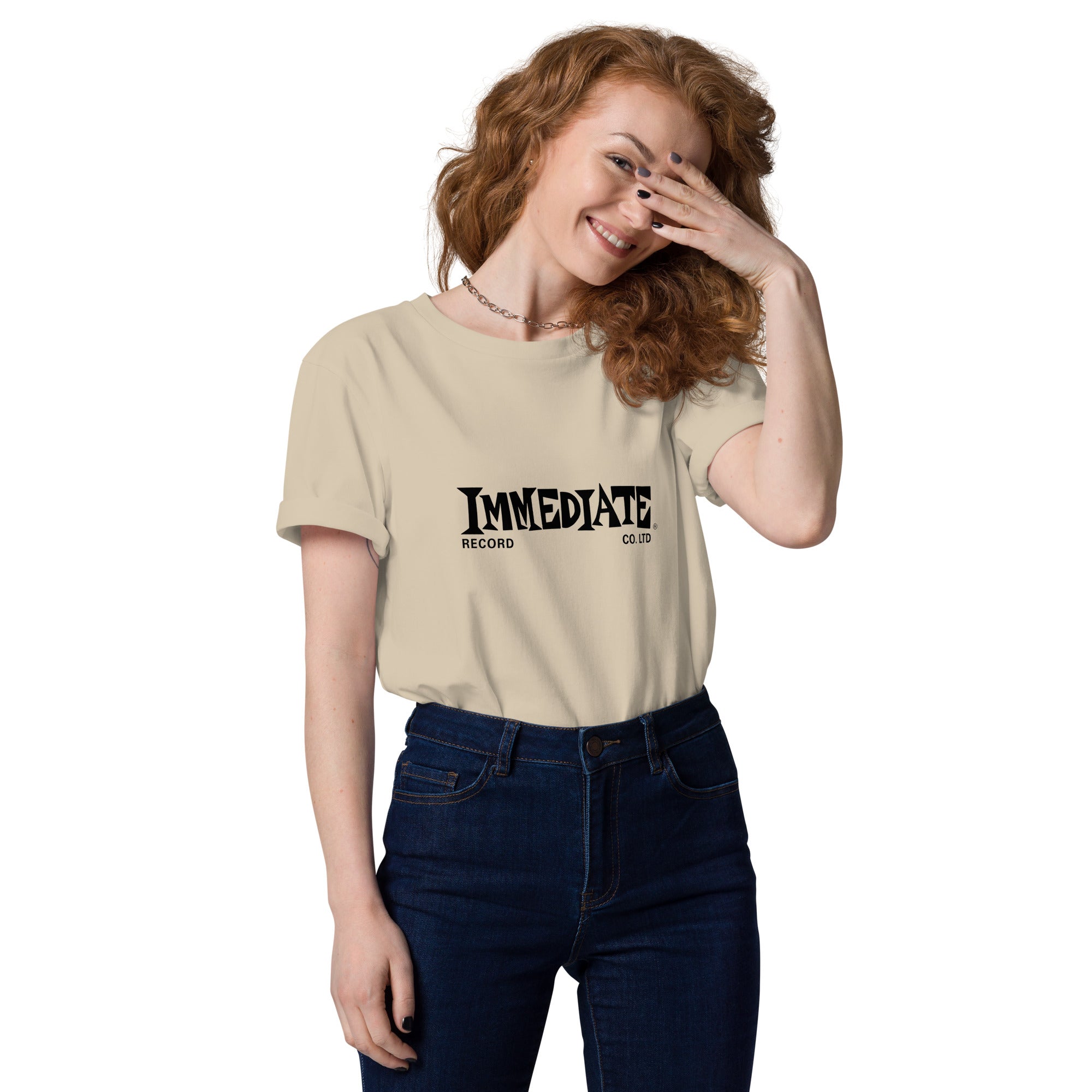 charly-records-immediate-records-t-shirt-coton-bio-rouge-m image 6
