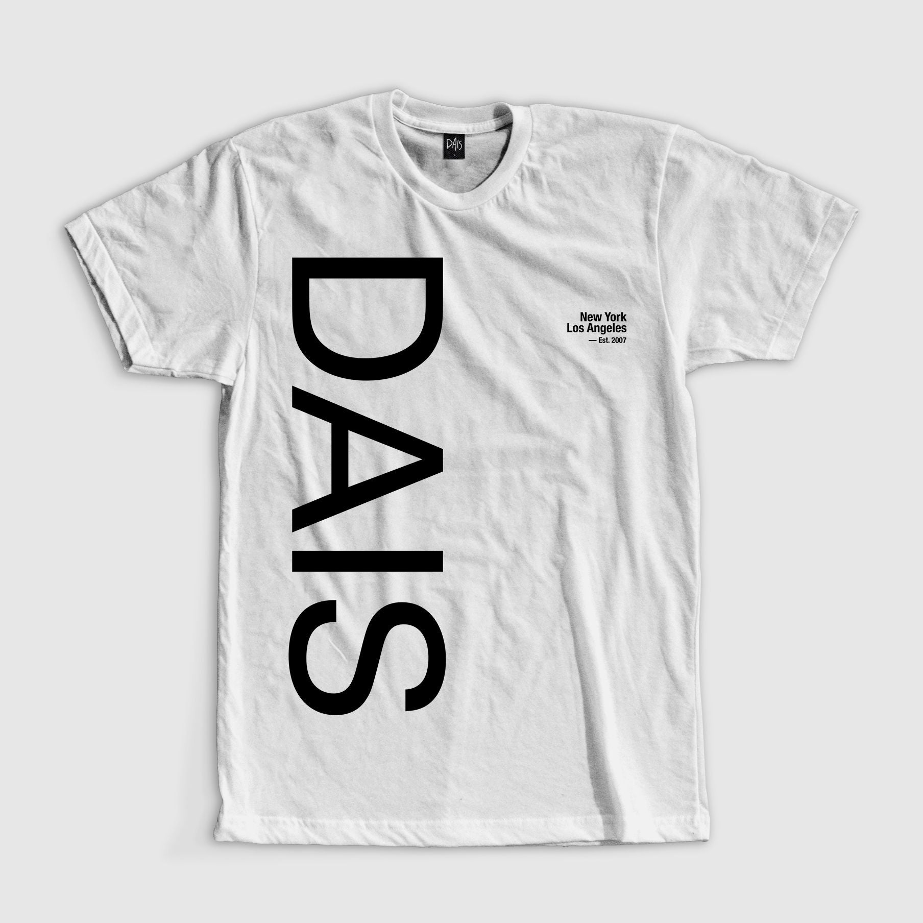 dais-records-est-2007-t-shirt-noir-taille-l-manches-courtes image 1