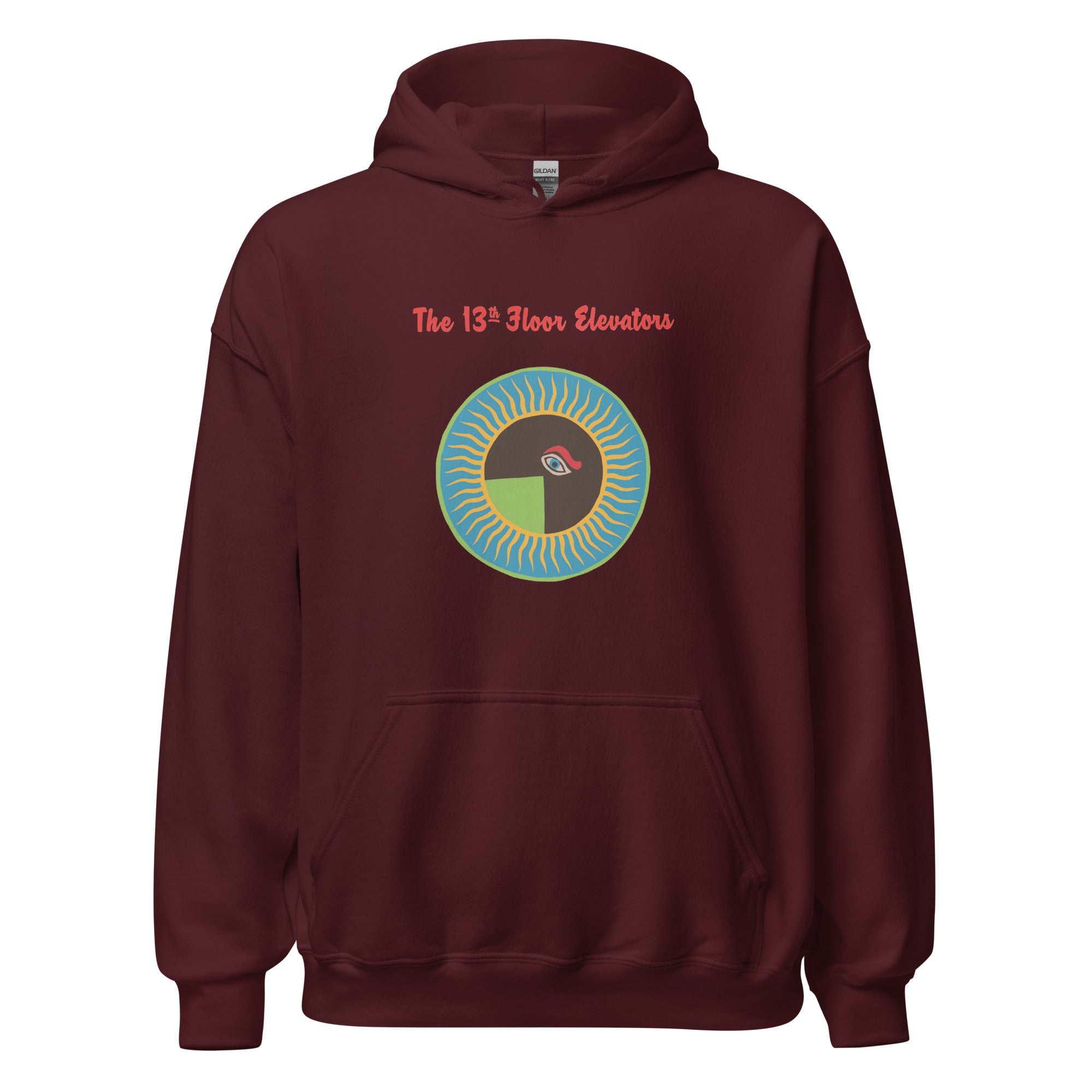 charly-13th-floor-elevators-hoodie-sweat-capuche-marine-unisexe image 5