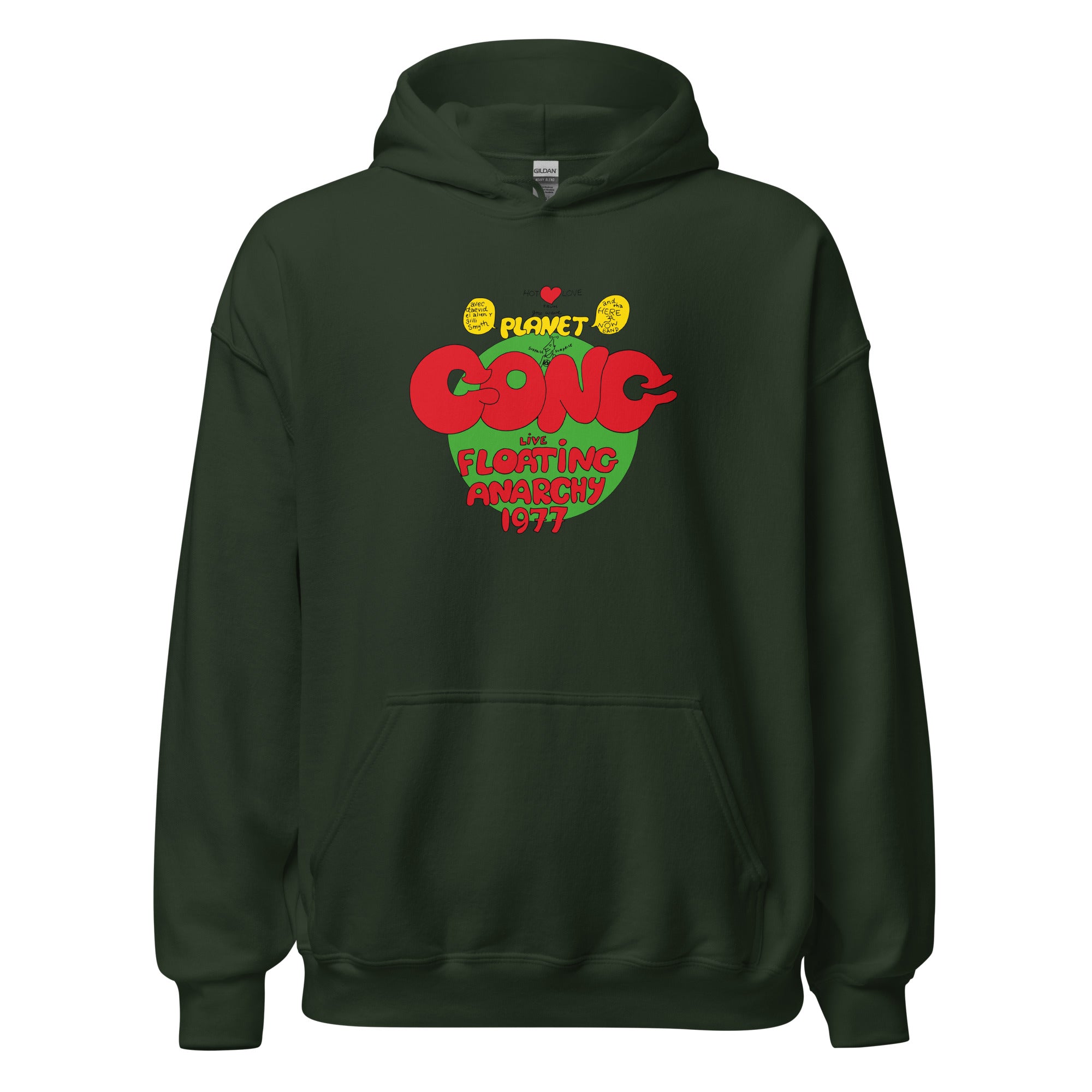 planet-gong-hoodie-sweat-capuche-coton-unisexe image 8