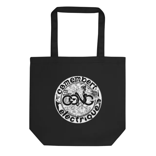 camembert-electrique-tote-bag-coton-bio-sac-courses image 1