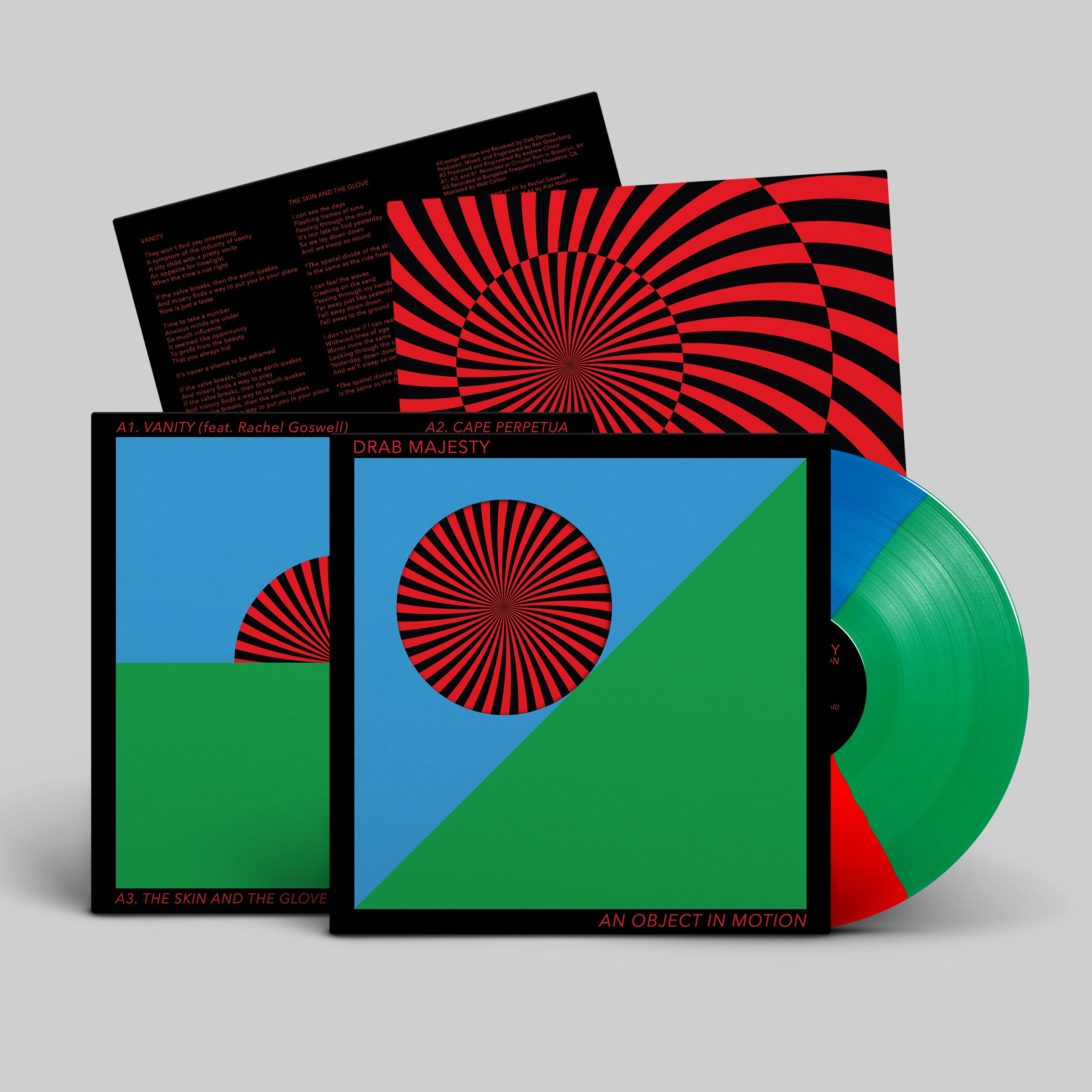 dais-drab-majesty-an-object-in-motion-vinyle-ep-splatter-ltd-200 image 2