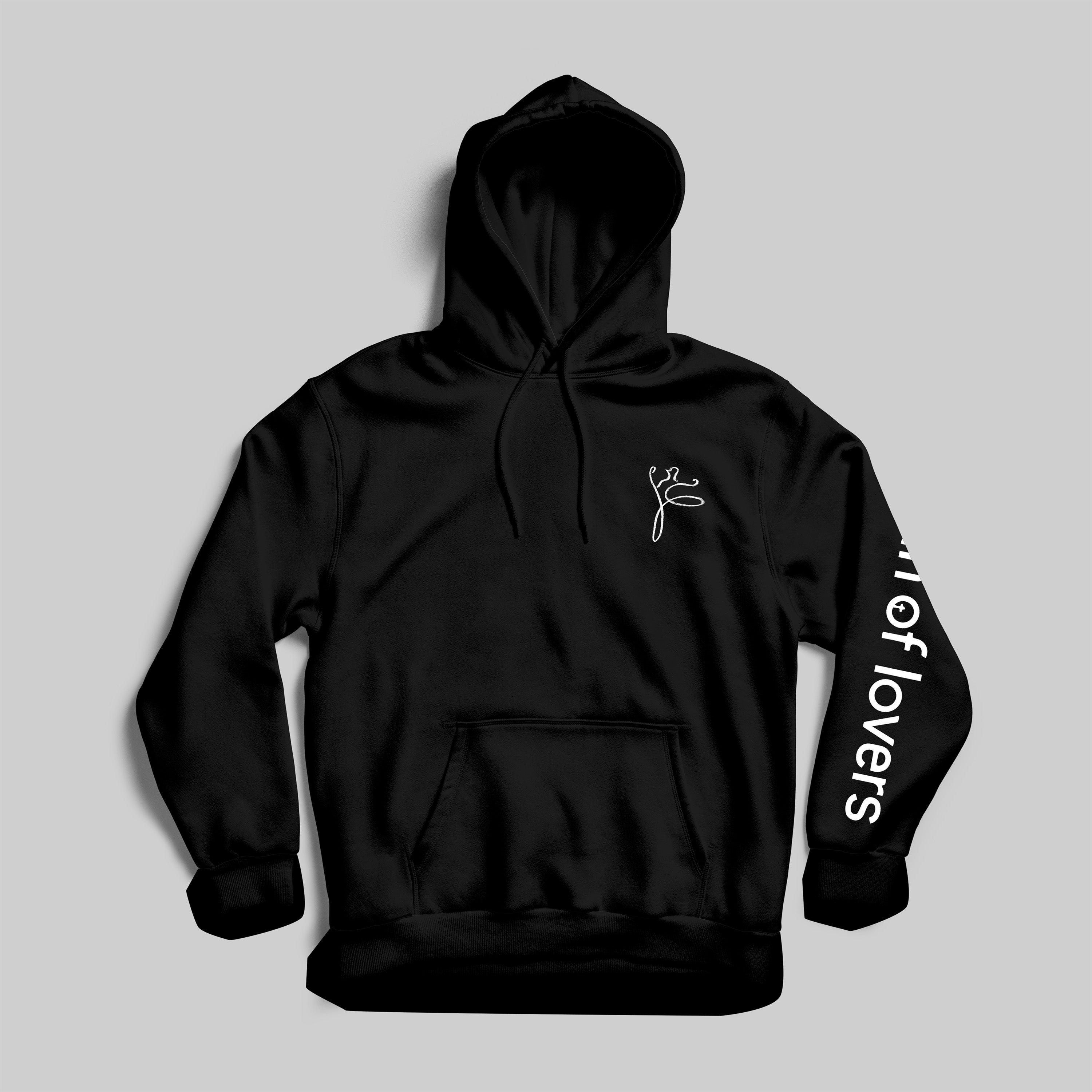 dais-hoodies-death-of-lovers-the-acrobat-sweat-capuche-l-noir image 3