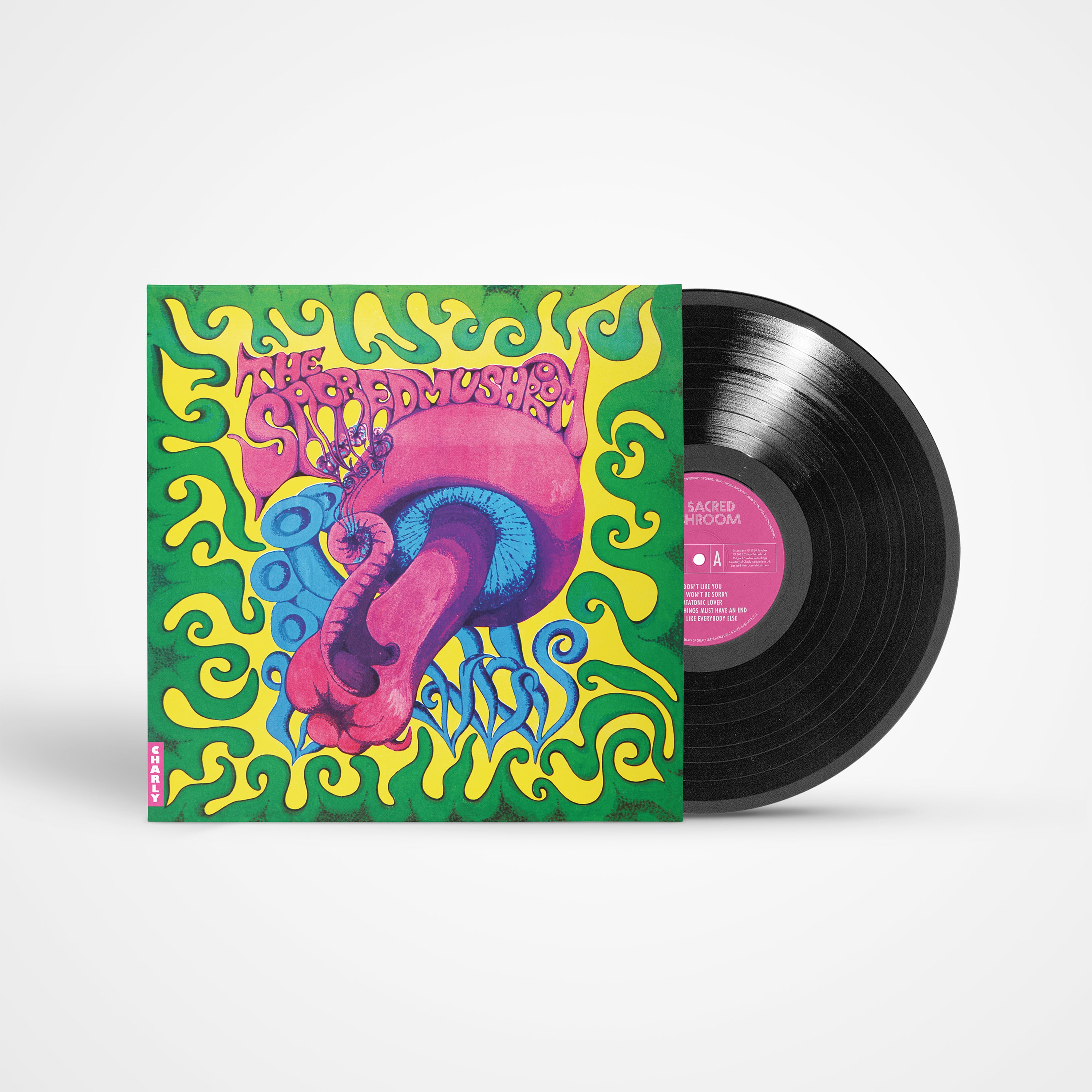 charly-records-the-sacred-mushroom-vinyle-lp-noir-rock-psych image 2