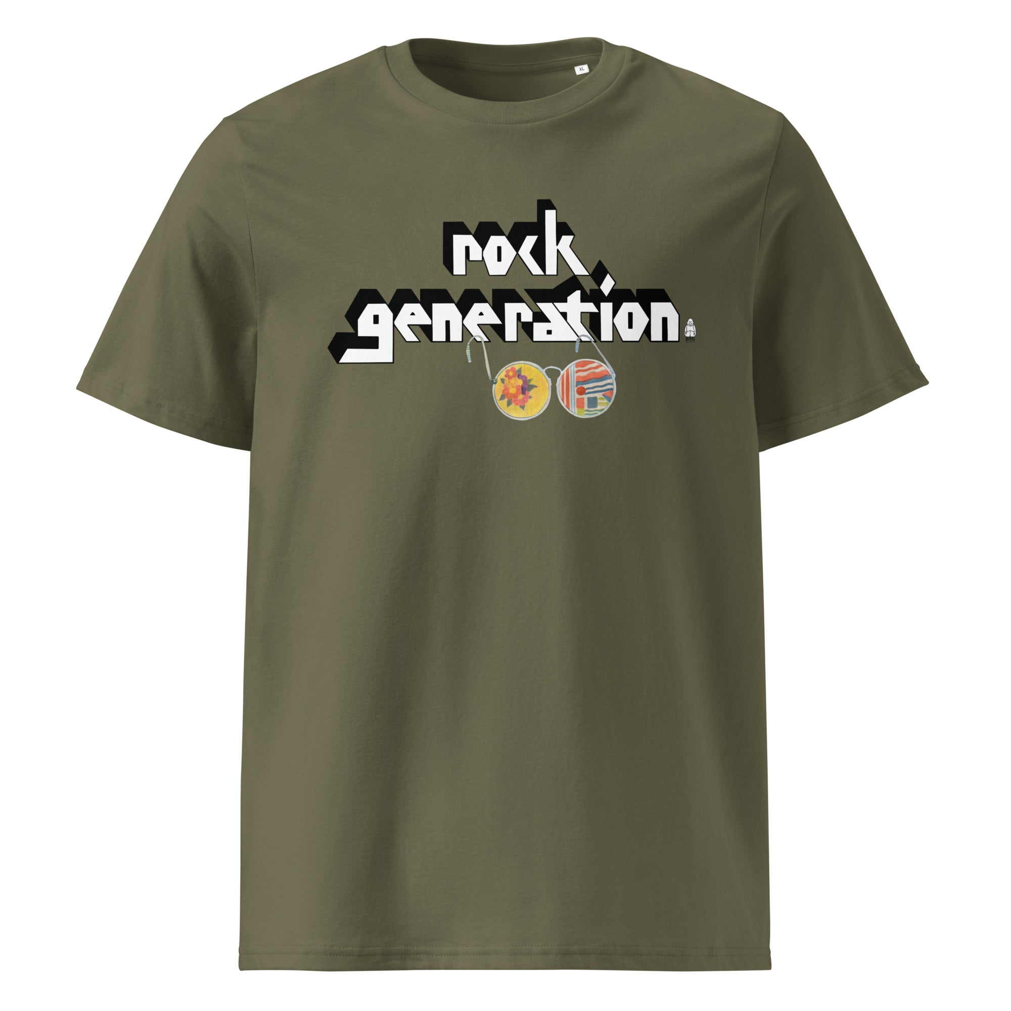 charly-records-rock-generation-iii-t-shirt-unisexe-blanc-coton-bio image 7