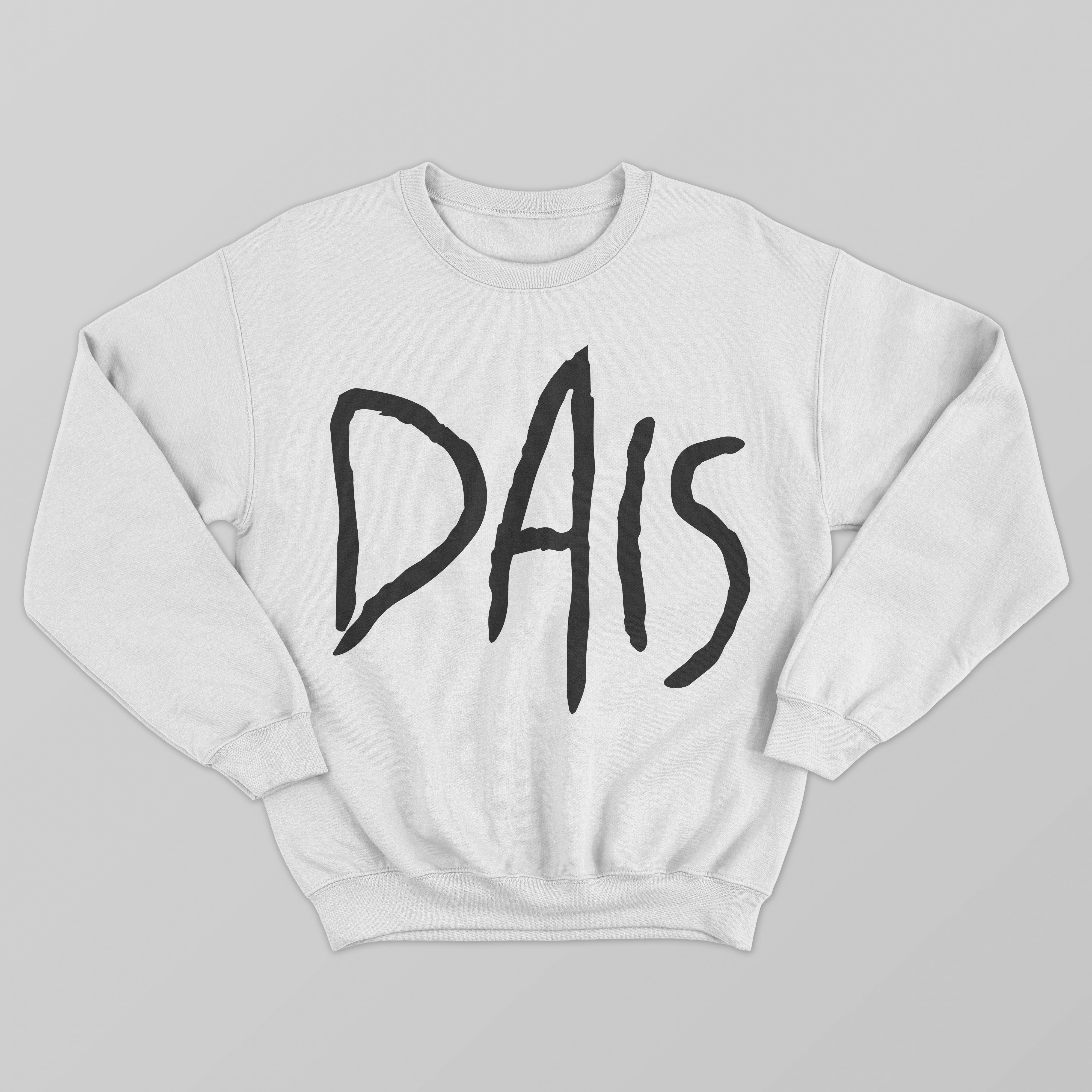 dais-crewneck-sweatshirt-sweat-col-rond-noir-coton-taille-l image 3